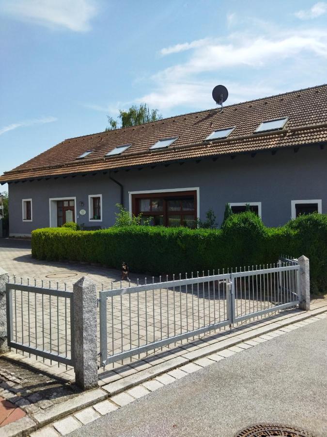 Aussergewoehnliche Atelierferienwohnung Mit Balkon An Der Donau Winzer Exteriör bild